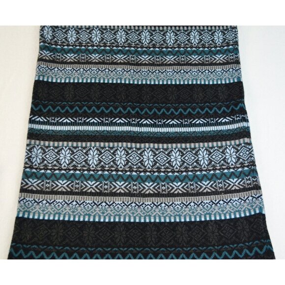 Icelandic Design Fair Isle Size Medium Women's Sweater Knit Skirt Wool Blend - Picture 3 of 9